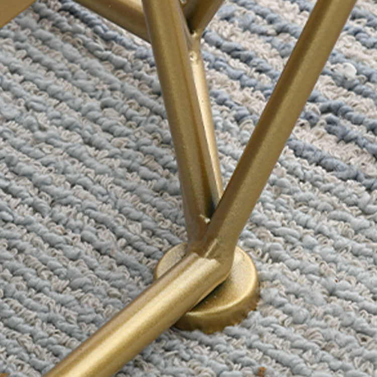 Modern Frame Coffee Table Rectangular Glass Top Coffee Cocktail Table for Home