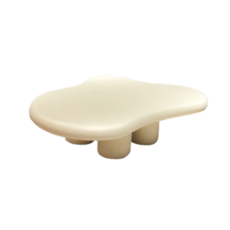 Scandinavian 3 Legs Coffee Table Free form Wooden Cocktail Table for Living Room