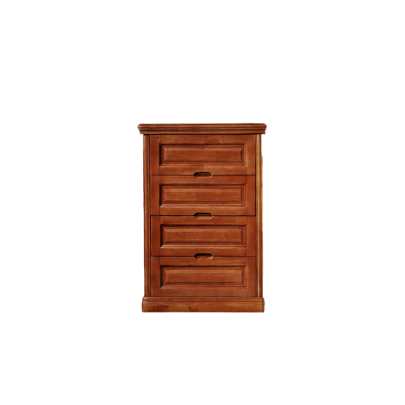 Rectangle Wood Side Cabinet Soft Close Drawers Storage Cabinet