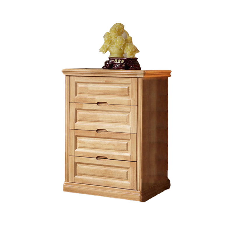 Rectangle Wood Side Cabinet Soft Close Drawers Storage Cabinet