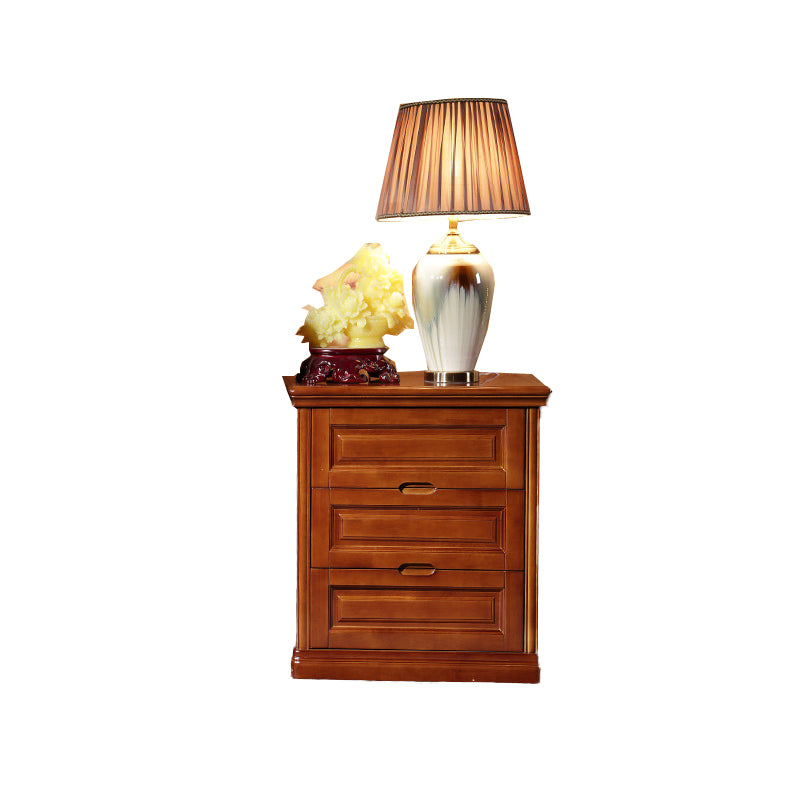 Rectangle Wood Side Cabinet Soft Close Drawers Storage Cabinet
