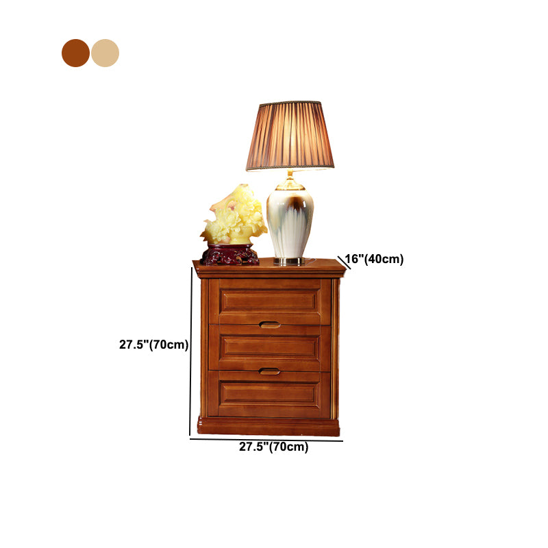 Rectangle Wood Side Cabinet Soft Close Drawers Storage Cabinet