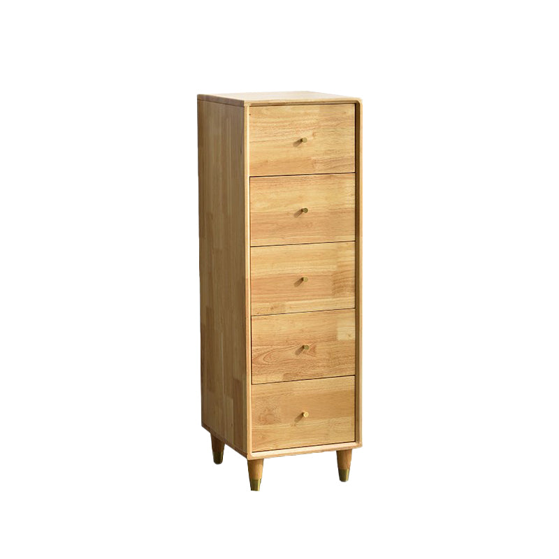 Modern Wood Cabinet Square Straight Legs Side Cabinet with Drawer