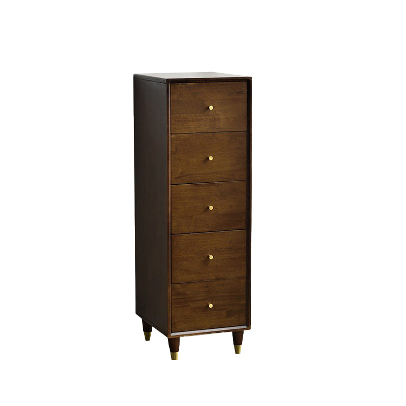 Modern Wood Cabinet Square Straight Legs Side Cabinet with Drawer