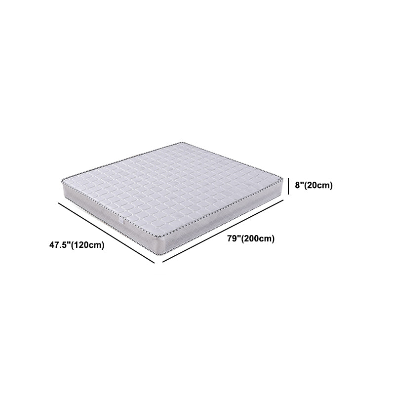 84.65 inch Wide Scandinavian Standard Bed Solid Wood Bed with Headboard