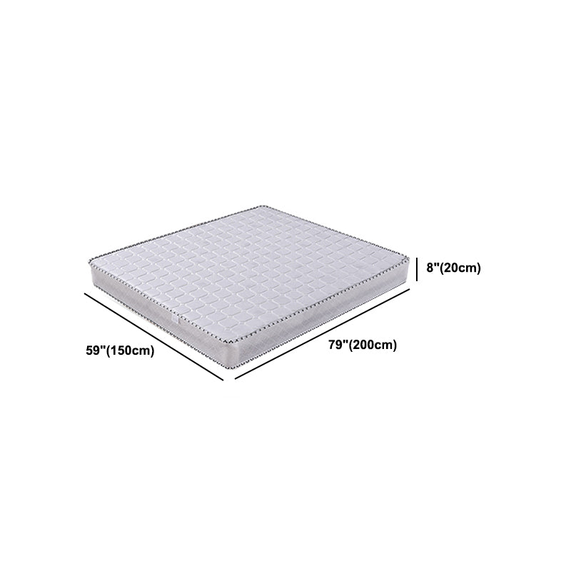 84.65 inch Wide Scandinavian Standard Bed Solid Wood Bed with Headboard