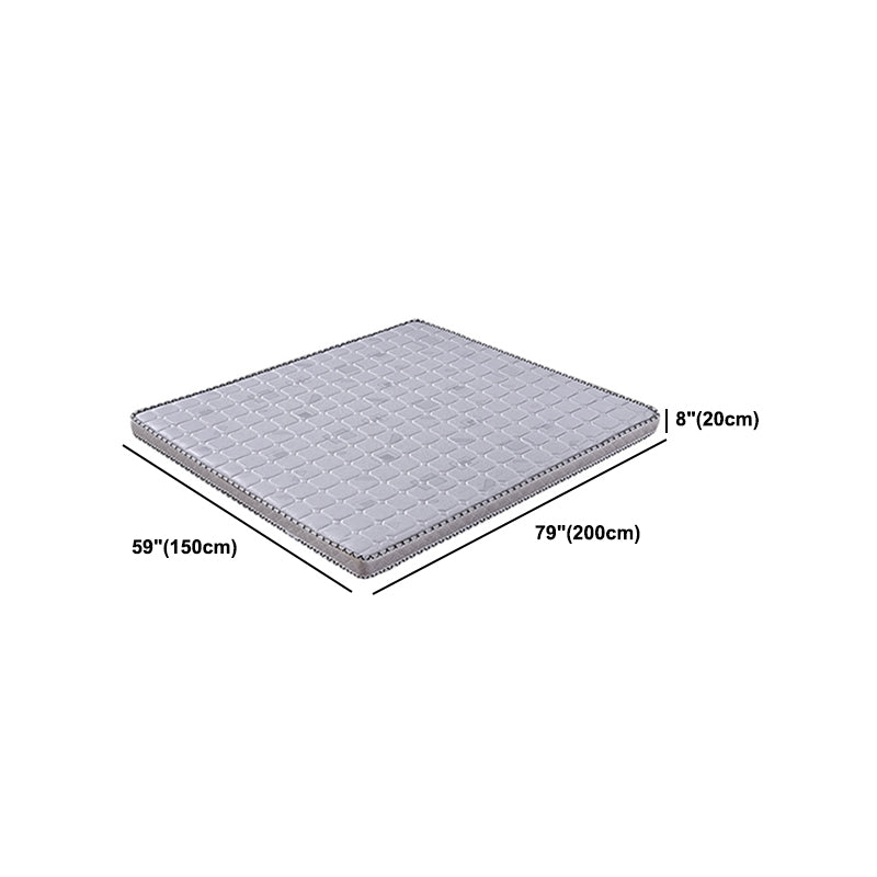 84.65 inch Wide Scandinavian Standard Bed Solid Wood Bed with Headboard