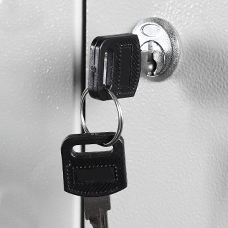 Contemporary Style Metal Wardrobe White Colour Wardrobe Closet for Home