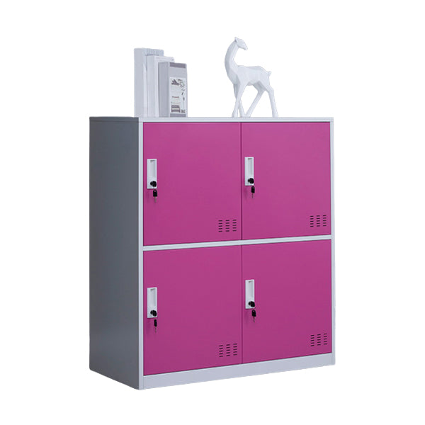 Steel Non-Hanging Storage Cabinet Modern Cabinet with Hinged Doors