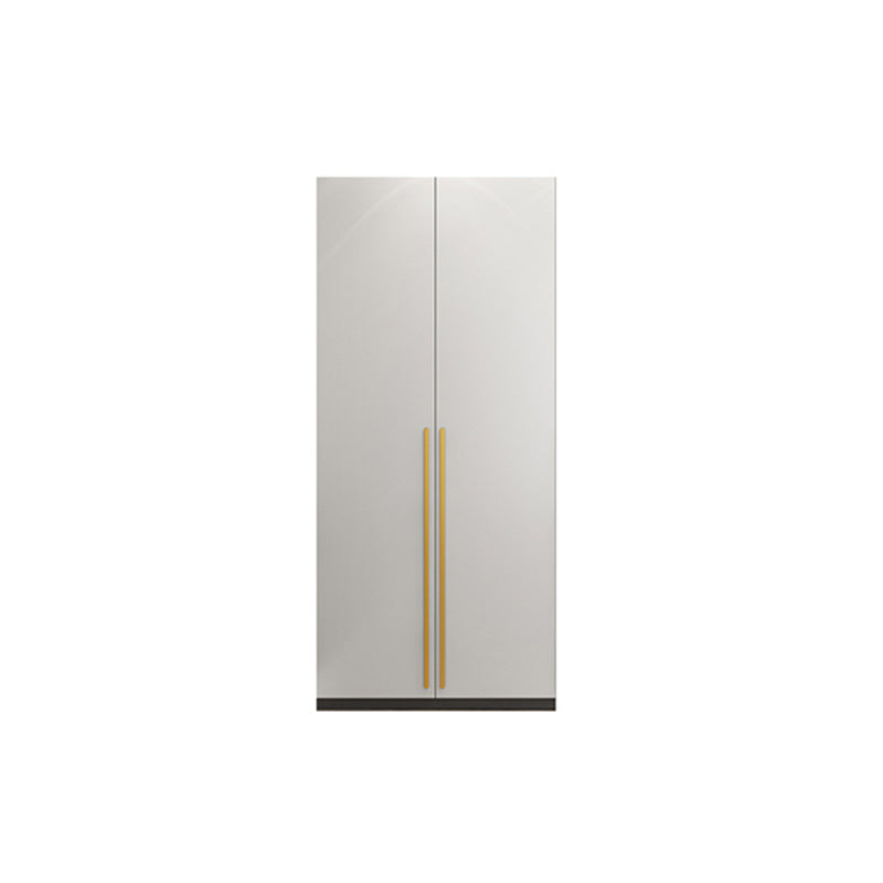 White Colour Wooden Wardrobe Soft Close Door Wardrobe Closet for Home