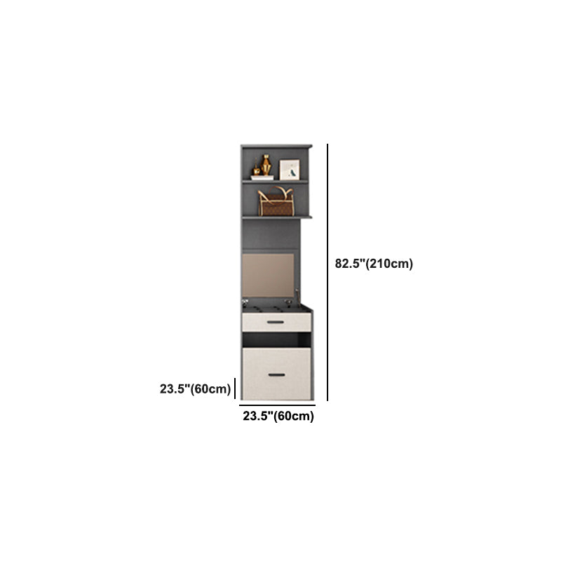 White Colour Wooden Wardrobe Soft Close Door Wardrobe Closet for Home