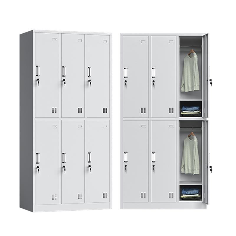 Contemporary Steel Wardrobe Closet Hinged Wardrobe Cabinet for Home