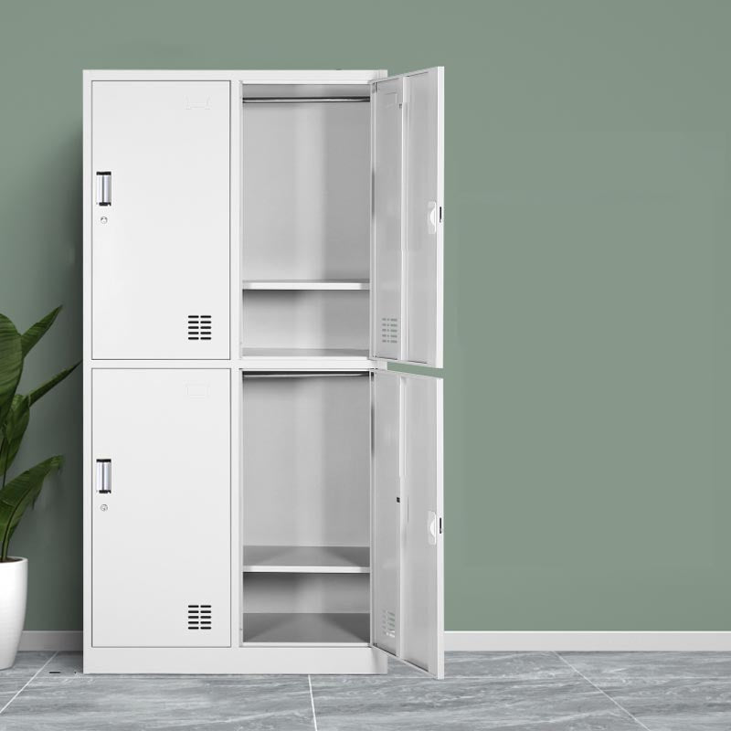 Contemporary Steel Wardrobe Closet Hinged Wardrobe Cabinet for Home