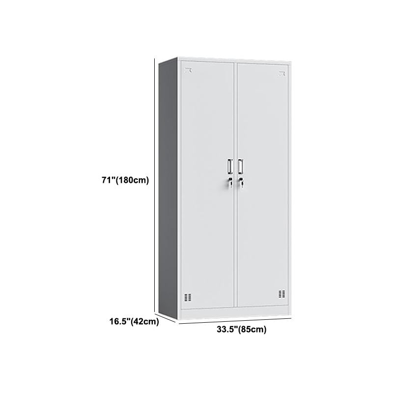 Contemporary Steel Wardrobe Closet Hinged Wardrobe Cabinet for Home