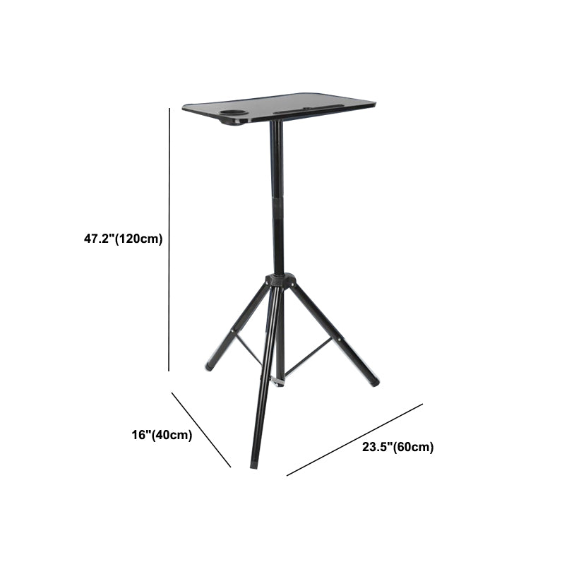 15" Wide Modern Standing Desk Wooden Adjustable Writing Desk