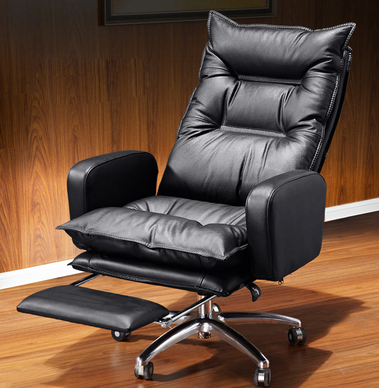 Modern Padded Arms Managers Chair Adjustable Seat Height Chair