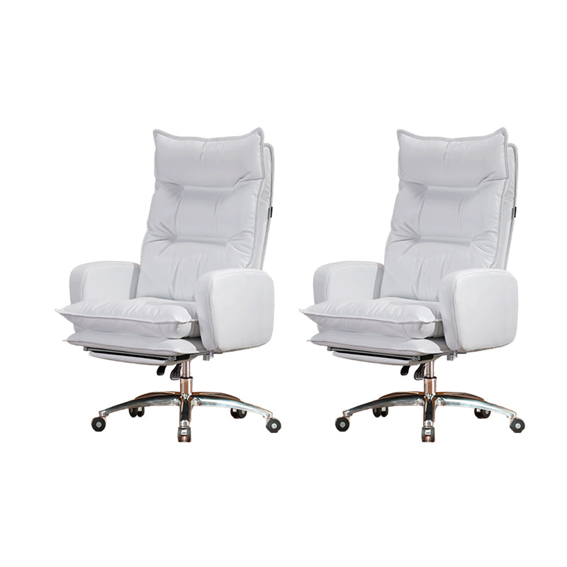 Modern Padded Arms Managers Chair Adjustable Seat Height Chair