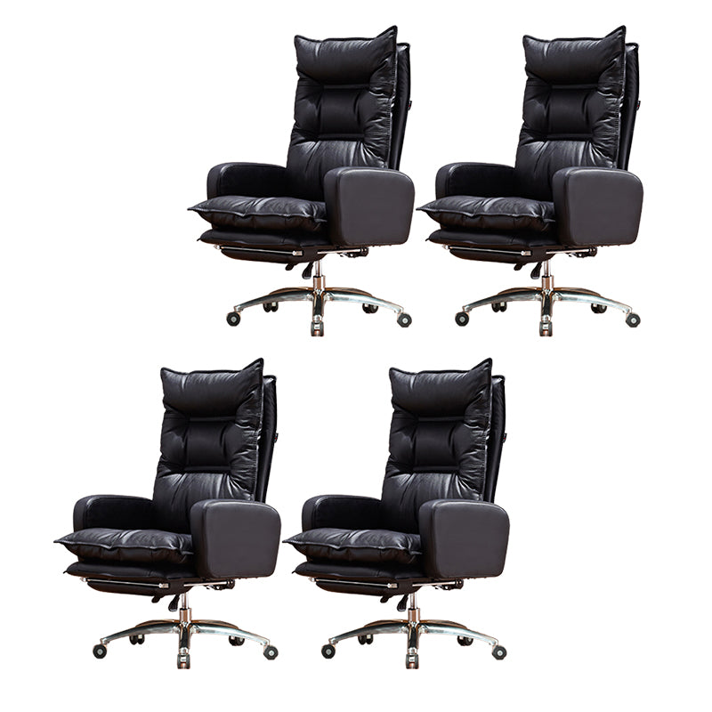 Modern Padded Arms Managers Chair Adjustable Seat Height Chair