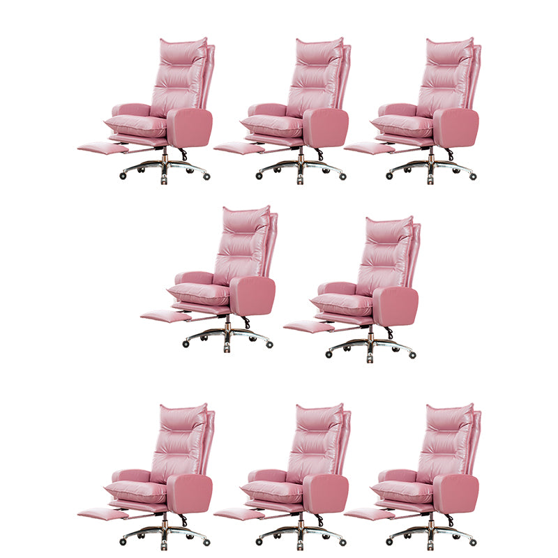 Modern Padded Arms Managers Chair Adjustable Seat Height Chair