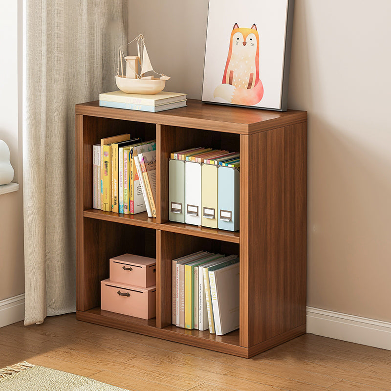 11.81" Wide Contemporary Wooden Bookshelf Cube Shelf Bookcase