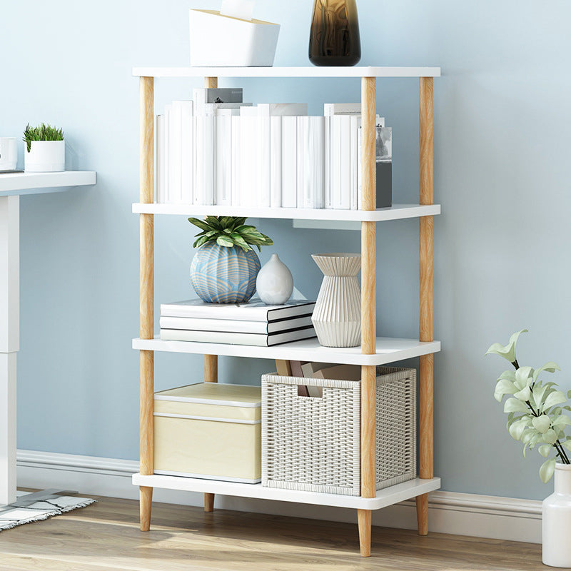 Modern Etagere Wooden Book Shelf Open Shelf Bookcase for Home