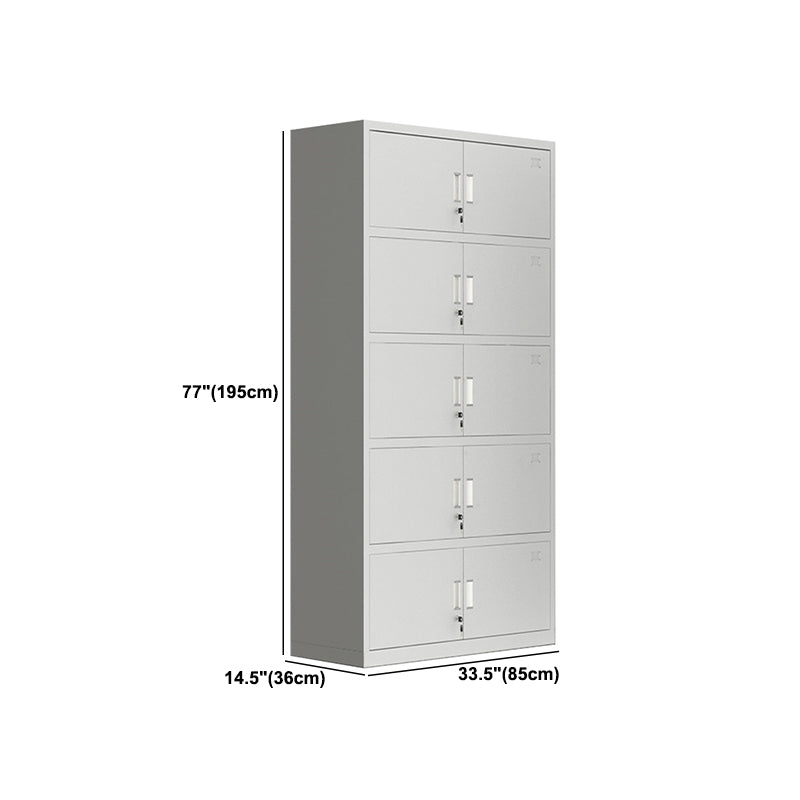 Creative Metal Filing Cabinet Solid Color File Cabinet with Locking Drawers