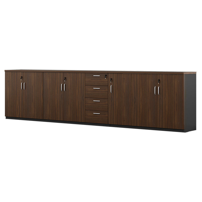 Modern Cabinet Wood with Locking Drawers and Storage Lateral File Cabinet