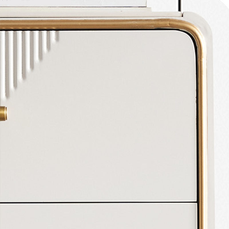 Glam Storage Chest Dresser Stone Storage Chest with 3/5/6 Drawers