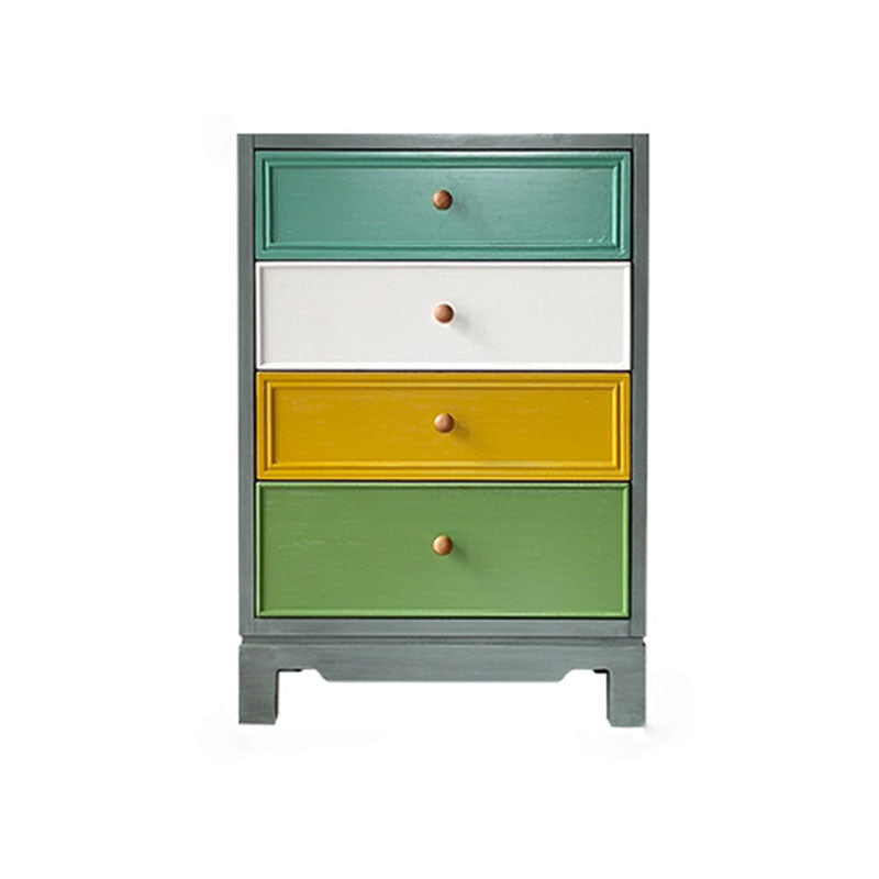 Nautical Vertical Bedroom Chest Wooden 16"Wide Storage Chest