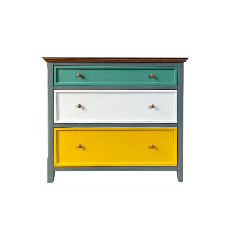 Nautical Vertical Bedroom Chest Wooden 16"Wide Storage Chest