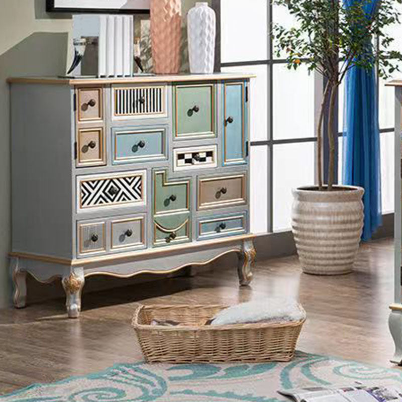 Coastal Storage Chest Manufactured Wood Dresser for Bedroom , 39.78" X 15.6" X 35.88"