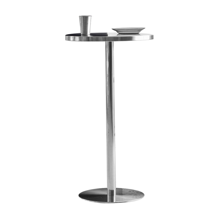 Industrial Style Pub Table Bar Height Metal Bar Table for Indoor