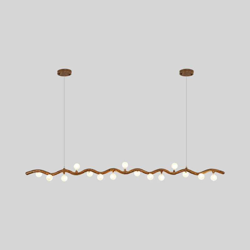 Modern Style Hanging Island Light Creative Hanging Lighting Fixture for Dining Room