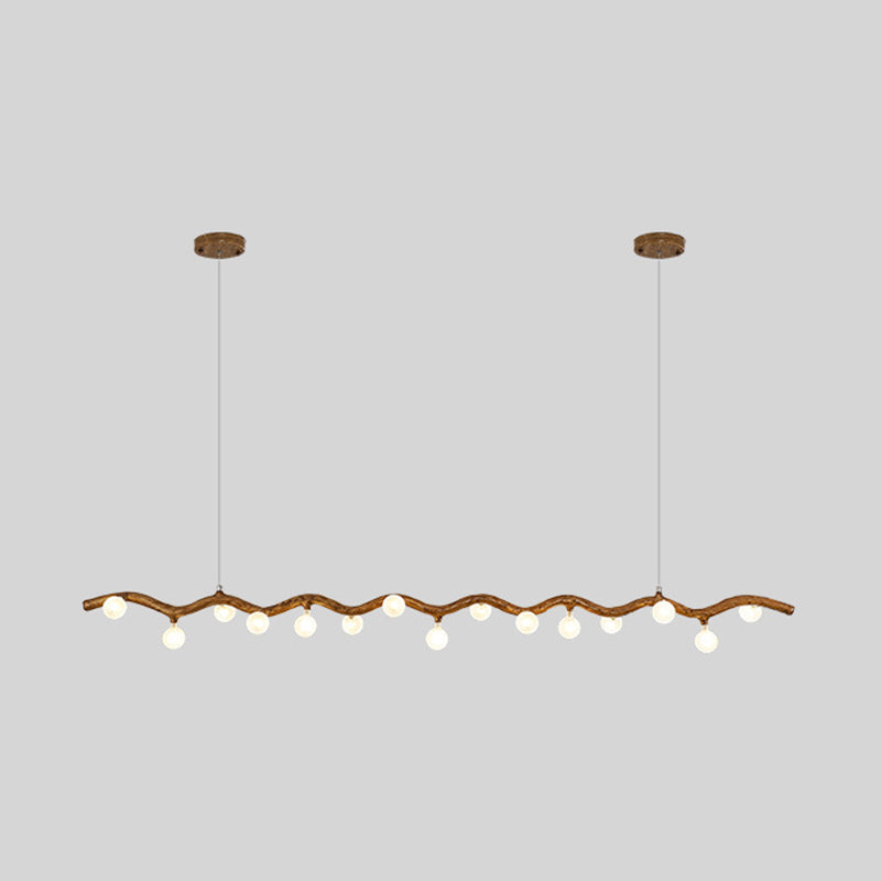 Modern Style Hanging Island Light Creative Hanging Lighting Fixture for Dining Room