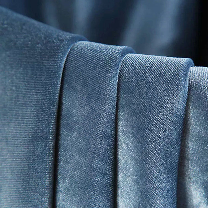 Standard Glam Round Ottoman Velvet Tear Resistant Indoor Pure Color Ottoman