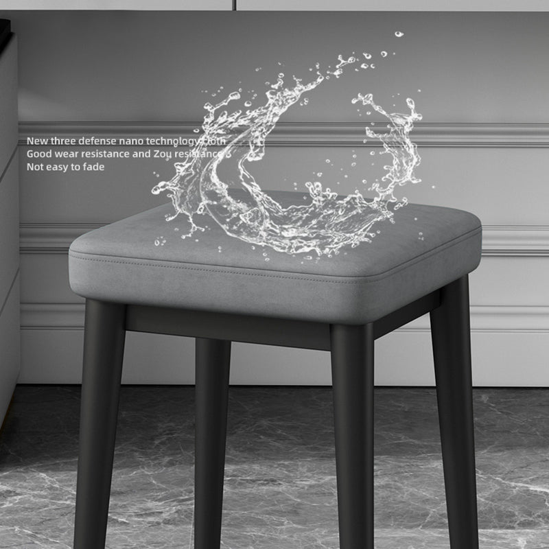 Cotton Blend Square Ottoman Whole Colored Fade Resistant Glam Cube Ottoman