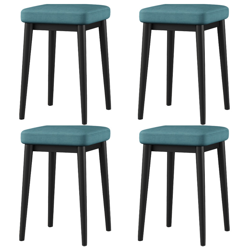 Cotton Blend Square Ottoman Whole Colored Fade Resistant Glam Cube Ottoman