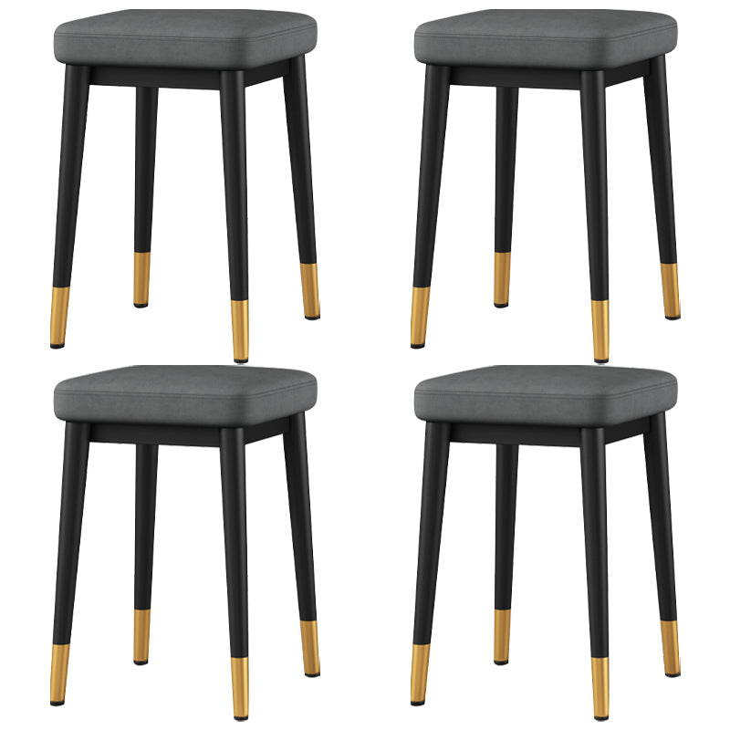 Cotton Blend Square Ottoman Whole Colored Fade Resistant Glam Cube Ottoman