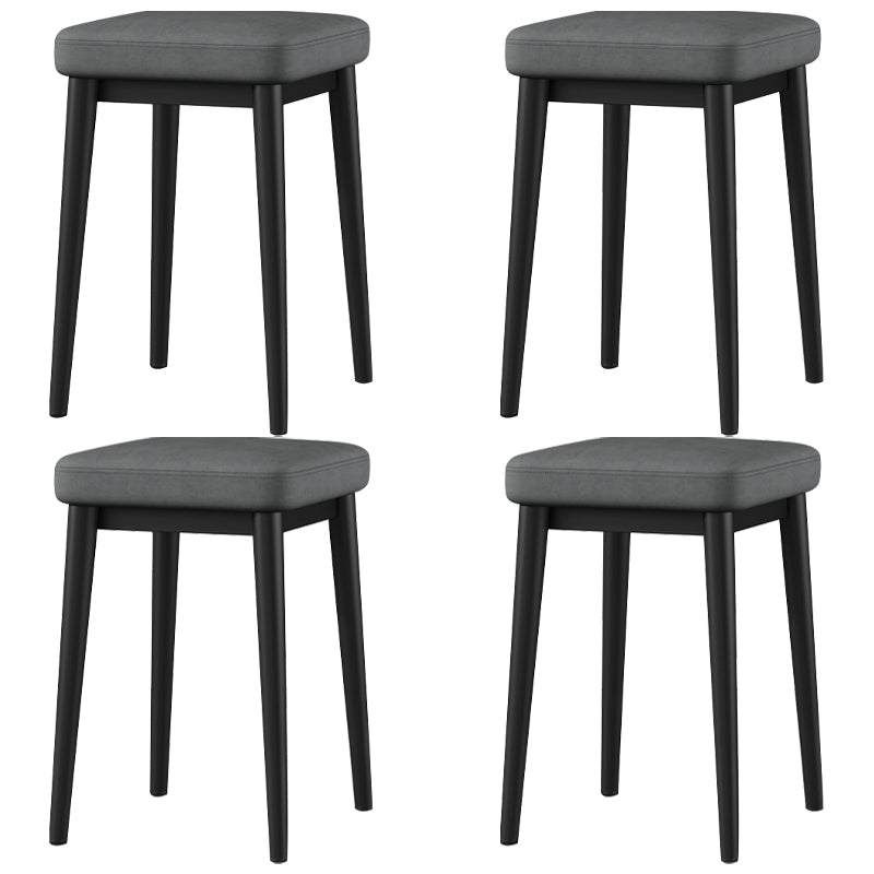 Cotton Blend Square Ottoman Whole Colored Fade Resistant Glam Cube Ottoman