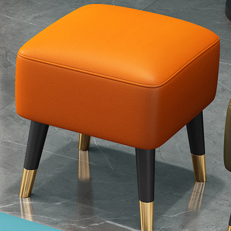 Modern Tear Resistant Standard Solid Color Leather Indoor Standard