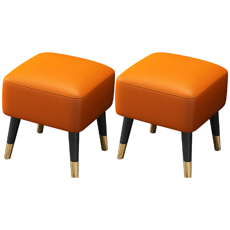 Modern Tear Resistant Standard Solid Color Leather Indoor Standard