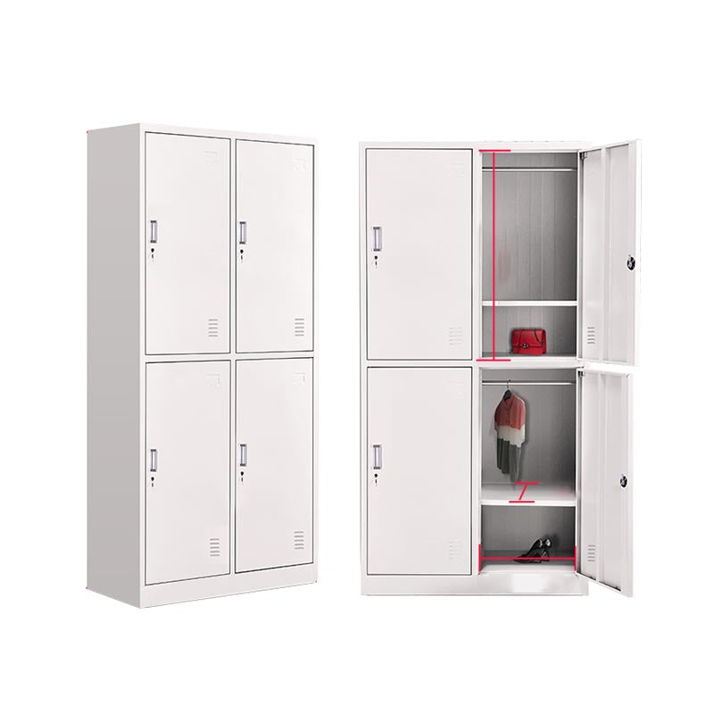 Contemporary Style Wardrobe Steel Home Wardrobe Closet,35.43" D x 16.54" W x 70.87" H