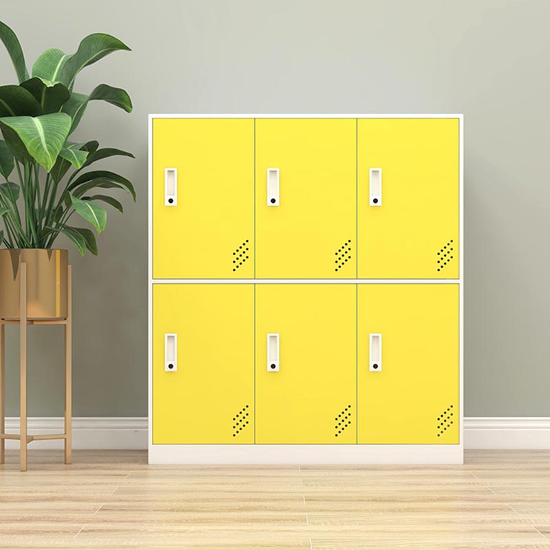 Metal Matte Finish Non-Hanging Cabinet Modern Storage Cabinet with Hinged Doors