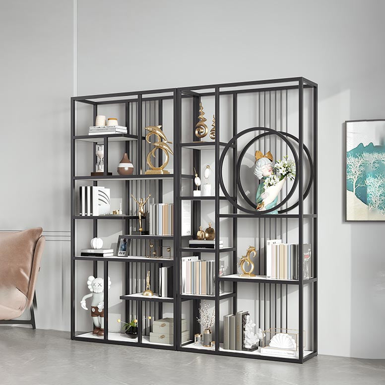 Luxury Floor Wine Bottle Holder Metal Bottle Rack with Shelf