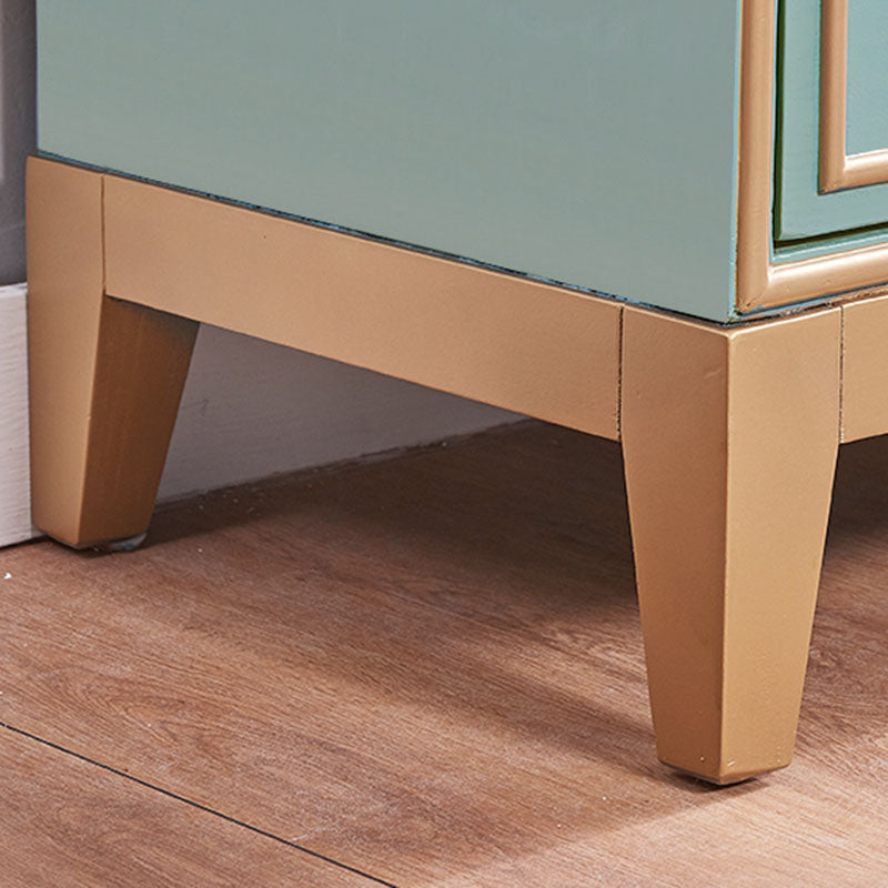 Glam Dresser Manufactured Wood Storage Chest Dresser with 5/7 Drawers