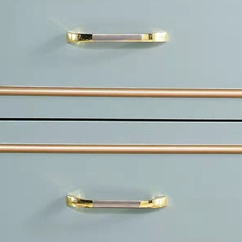 Glam Dresser Manufactured Wood Storage Chest Dresser with 5/7 Drawers