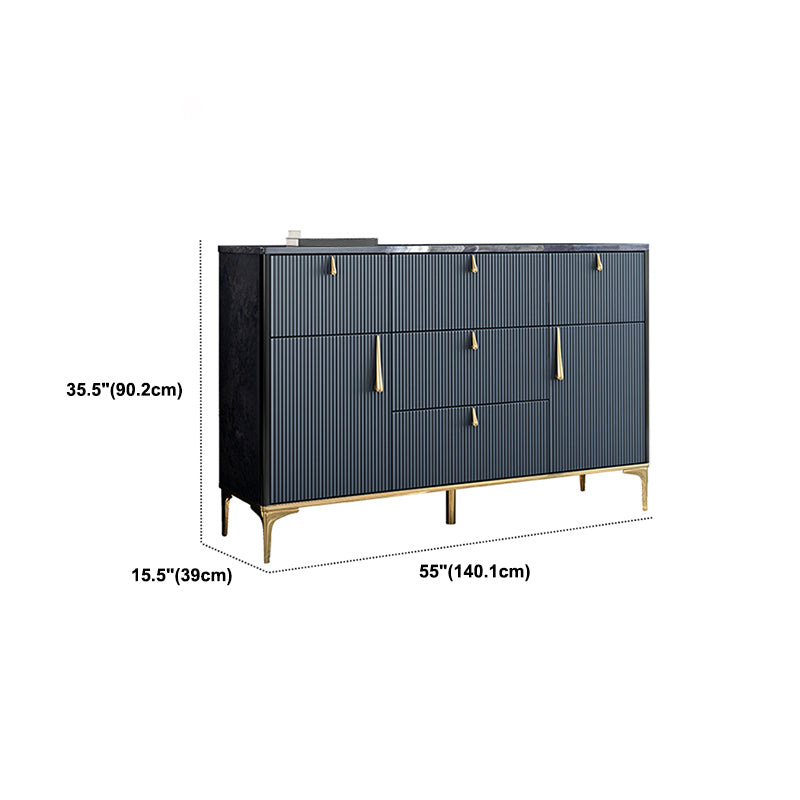15.21-inch Width Glam Storage Chest Manufactured Wood Dresser