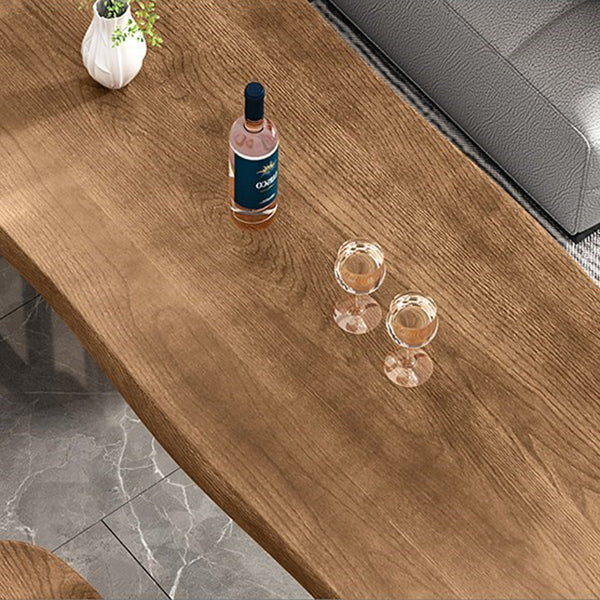 Industrial Rectangle Pub Table Set 1/3 Pieces Wooden Counter Table with Backless Stools