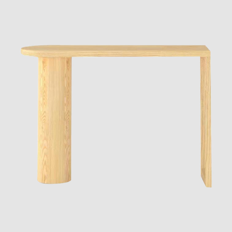 Industrial Irregular Pub Table Set 1/3 Pieces Wooden Counter Table Set