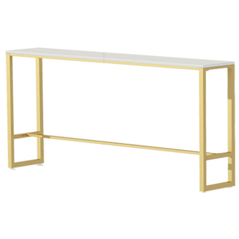 Glam Living Room Counter Set 1/2/3/4/7 Pieces Rectangle Trestle Bar Pub Table Set